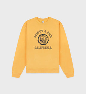California Emblem Crewneck - Faded Gold