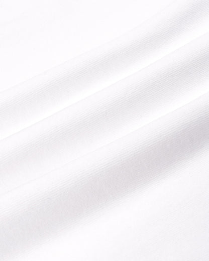 California Emblem Ringer Tee - White/Ruby