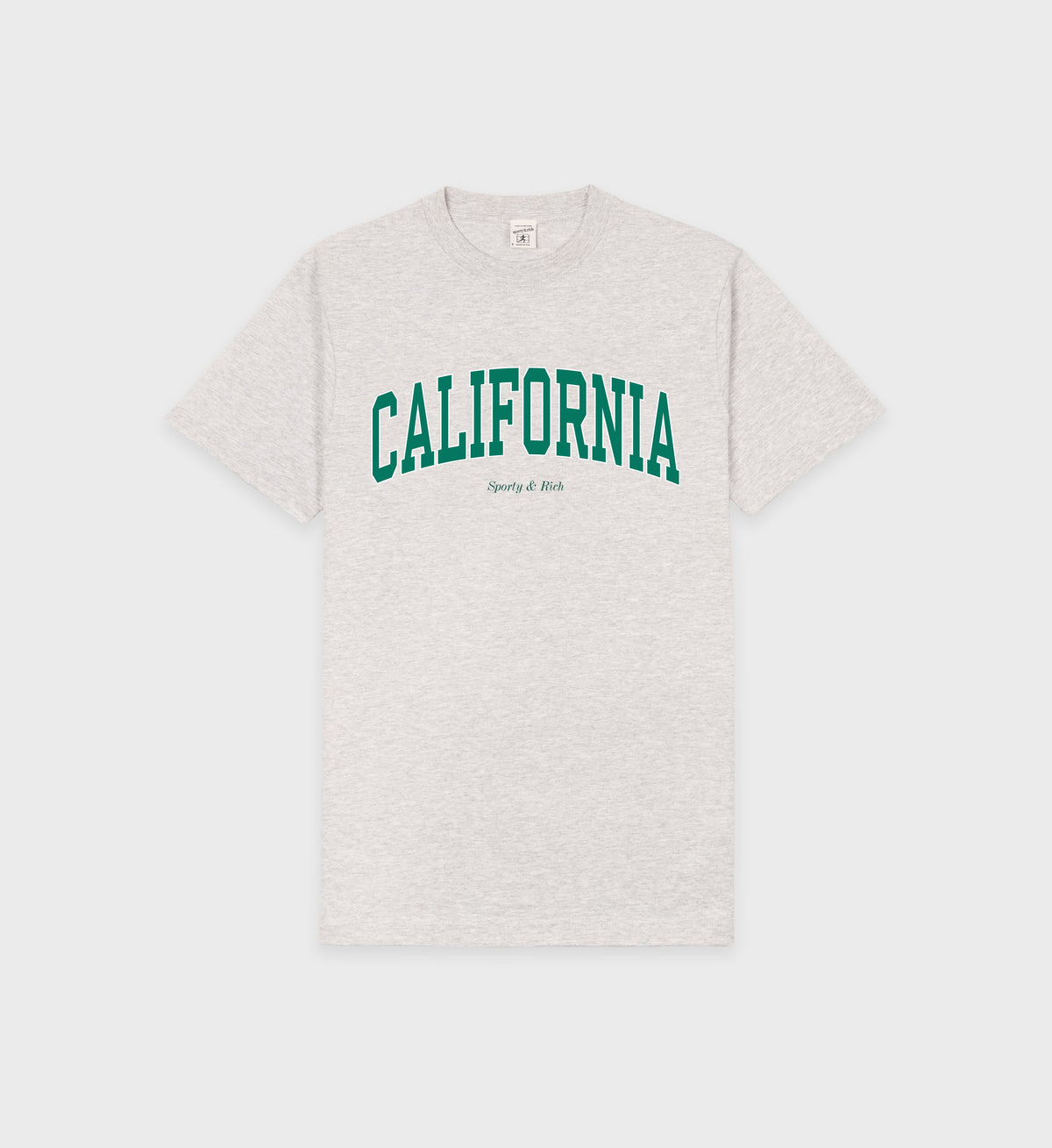 California T-Shirt - Heather Gray/Alpine