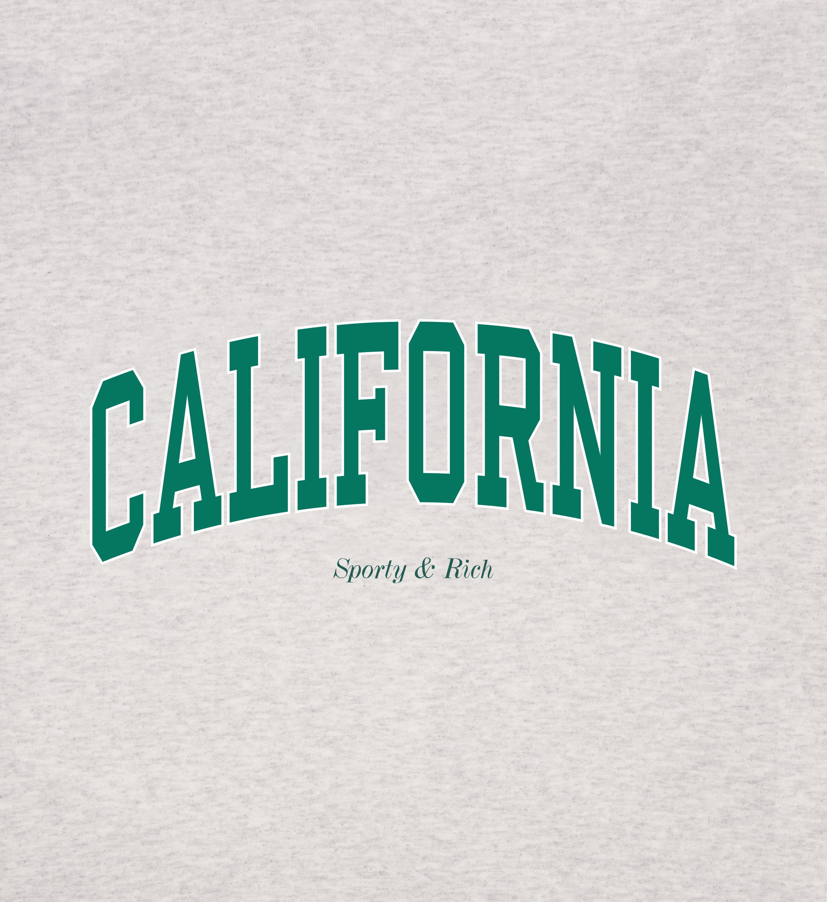 California T-Shirt - Heather Gray/Alpine
