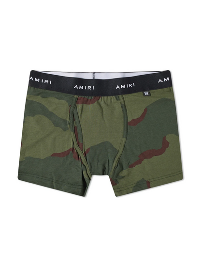 AMIRI WAISTBAND CAMO BOXERS