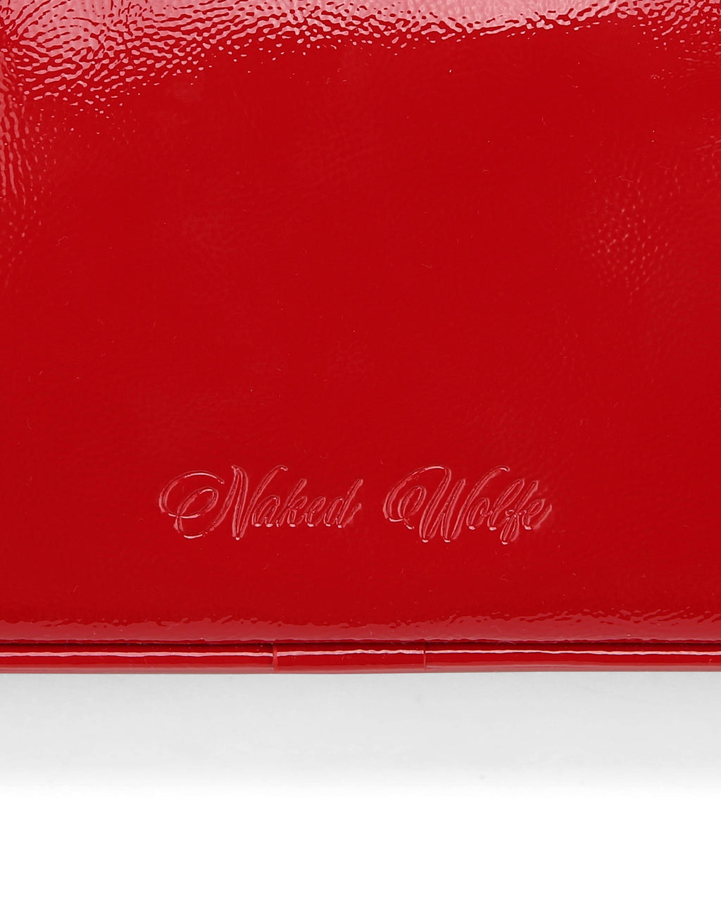 Candy Red Crinkle Patent Leather