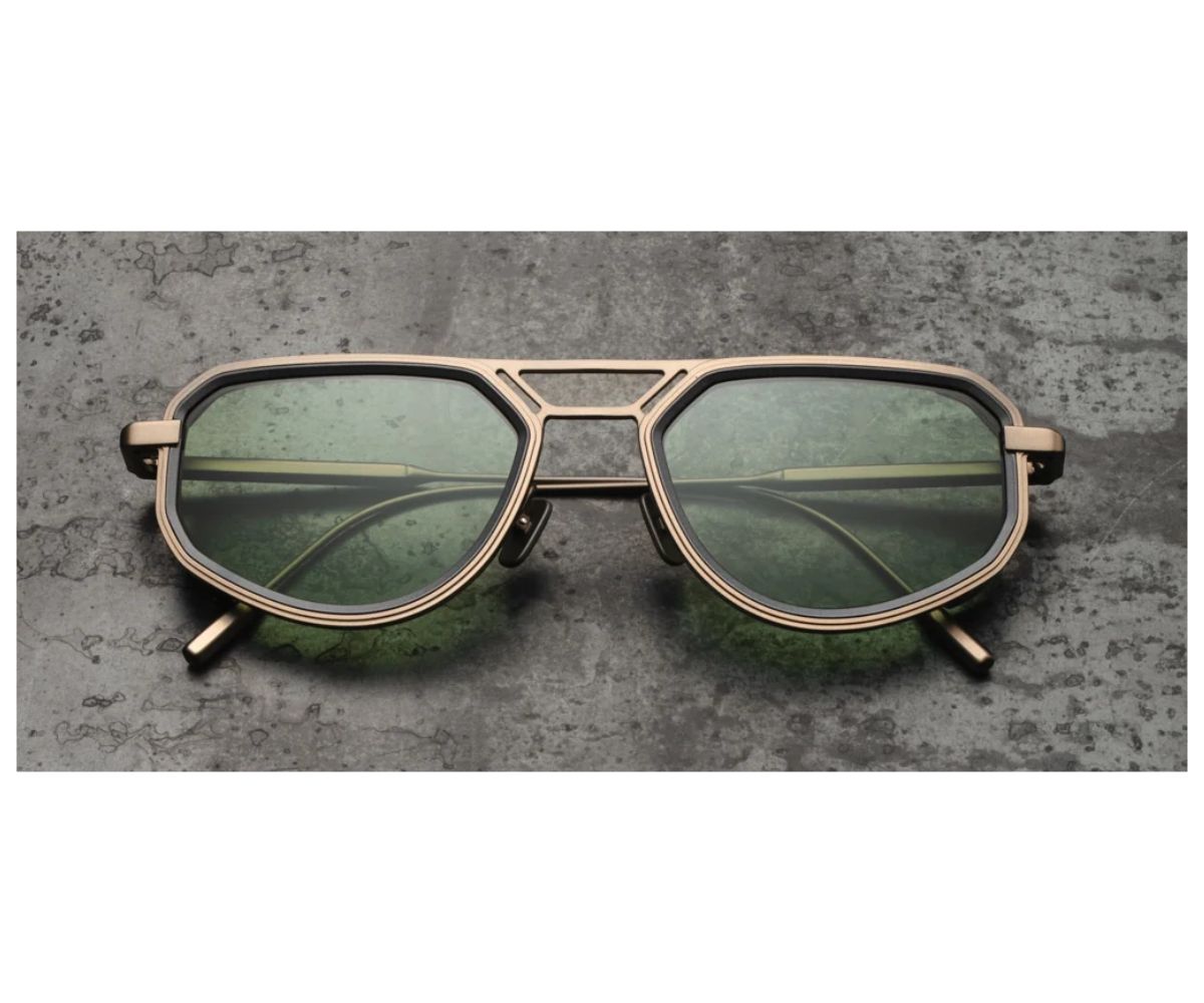 C397 NUDE GOLD / GREEN 53