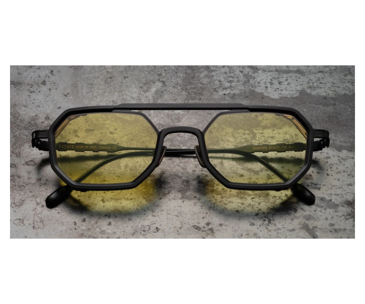 KENAZ999 BLACK/YELLOW GRADIENT 52