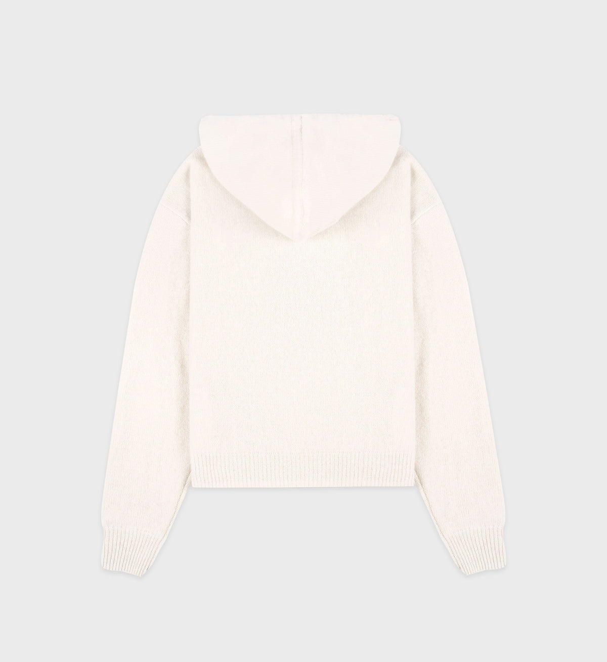 The Carlyle Crest Cashmere Hoodie - Cream/Forest