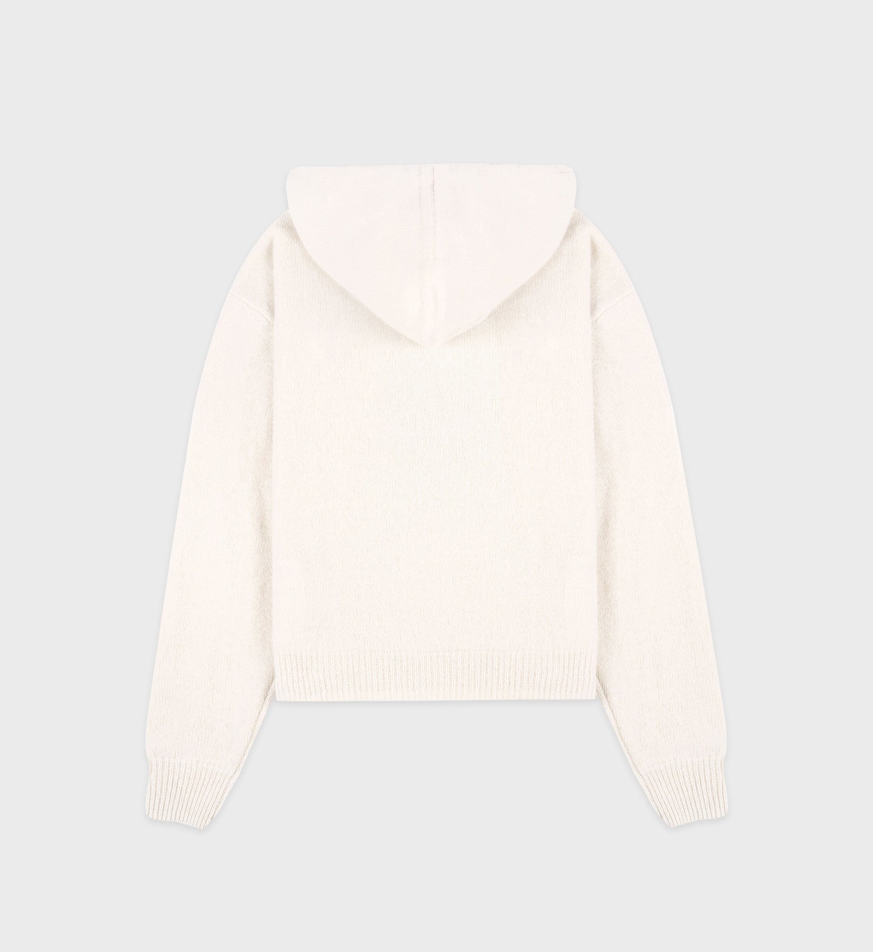 The Carlyle Crest Cashmere Hoodie - Cream/Forest