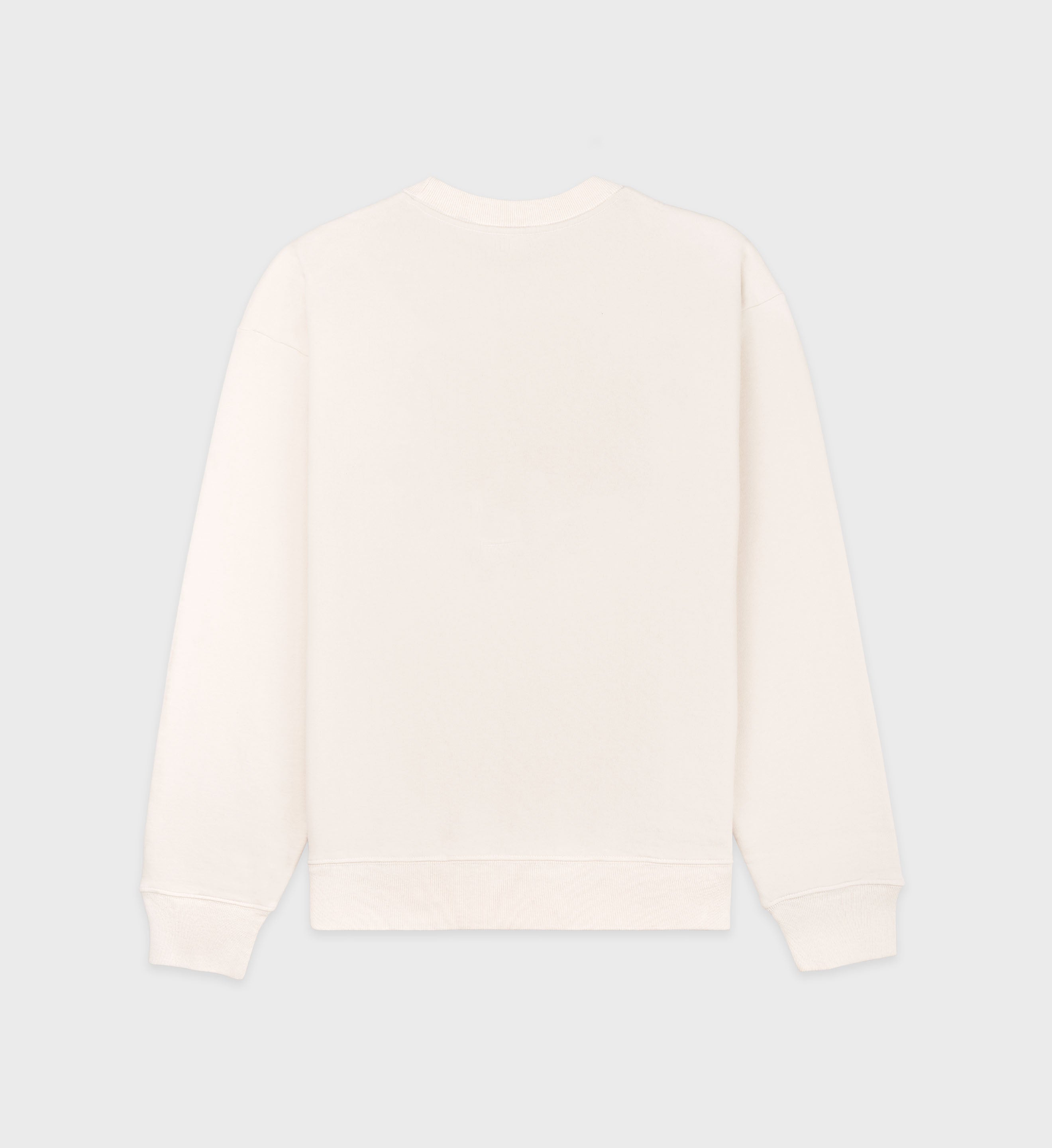 The Carlyle Script Crewneck - Cream/Forest