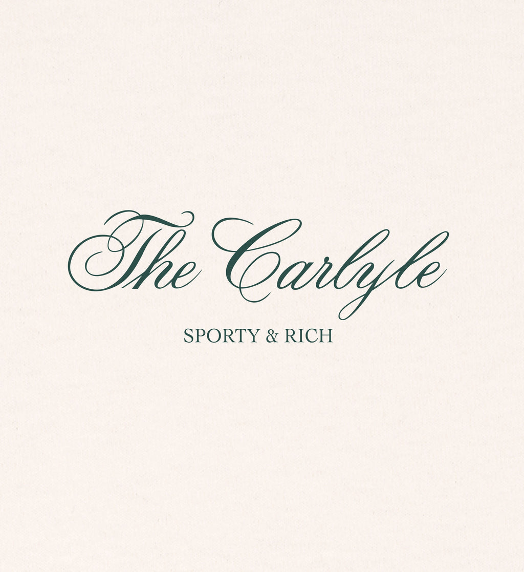 The Carlyle Script Disco Short - Cream/Forest