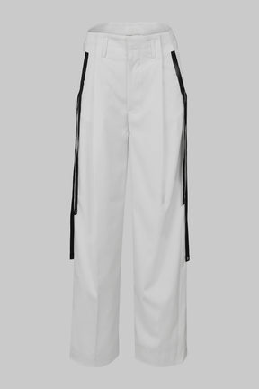 CASHMERE PANTS W/ POCKET LINES