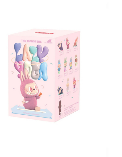 Pop Mart Labubu The Monsters Lazy Yoga Series Figures Sealed Case
