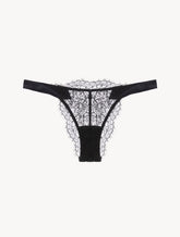 Brazilian Brief in Black lace