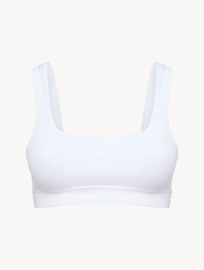 Soft Bralette in White - Online Exclusive