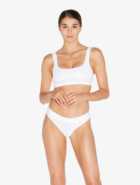 Soft Bralette in White - Online Exclusive