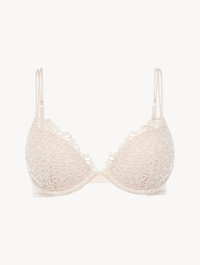Rose Beige push-up bra