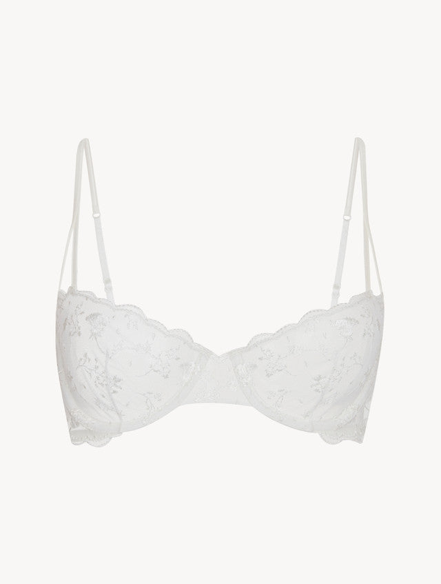 Balconette Bra in Lys with embroidered tulle