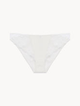 Briefs in Lys with embroidered tulle