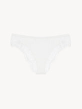 Lace Brazilian Briefs in Natural