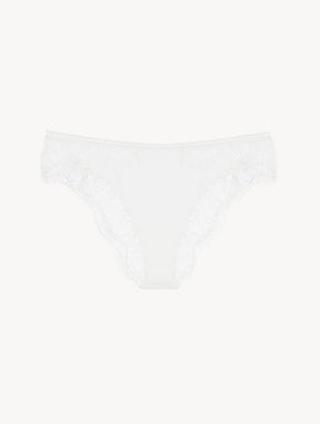 Lace Brazilian Briefs in Natural