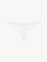 Lace Thong in Natural