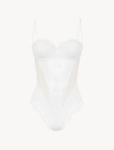 Lace Bodysuit in Natural