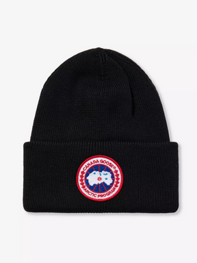 CANADA GOOSE ARCTIC DISC BEANIE BLACK