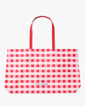 Gingham Tote
