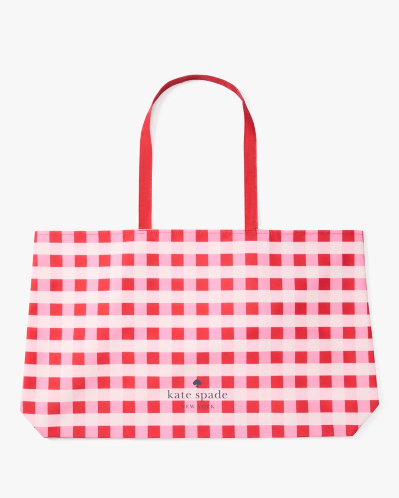 Gingham Tote