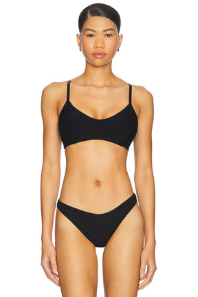 Commando Butter Bralette in Black