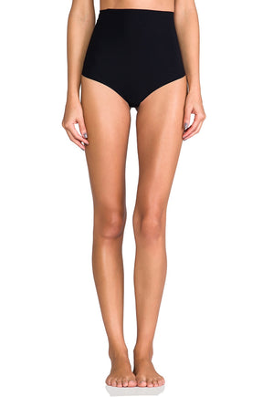 Commando Control Thong in Black