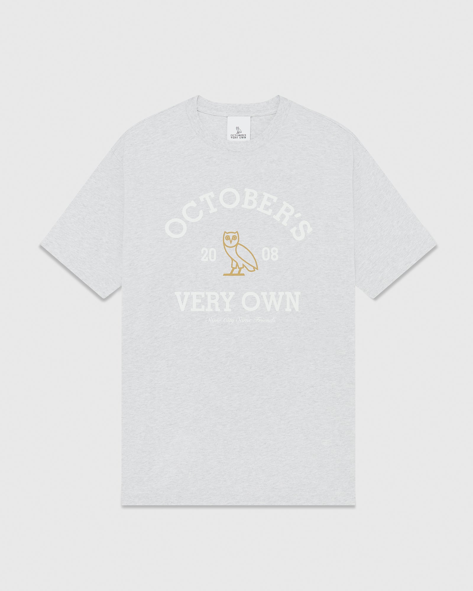 Ovo Collegiate Ash Heather Grey Tshirt