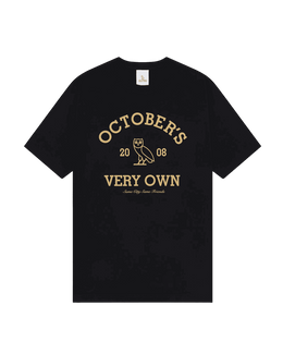 OVO Collegiate Black/Gold Tshirt