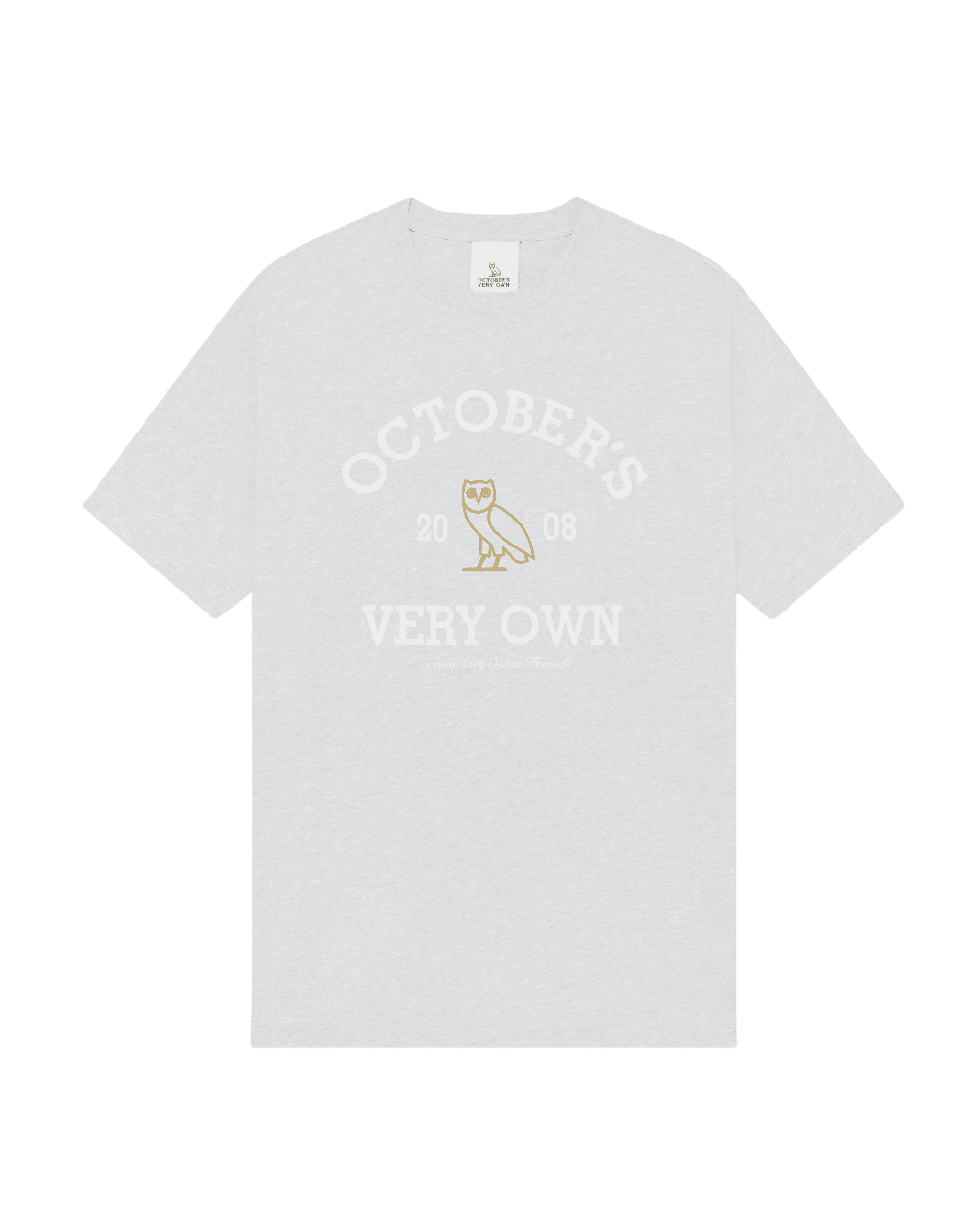 OVO OVO Collegiate Ash Heather Grey T-shirt - Size: S T-Shirts | Shop From The Mirage