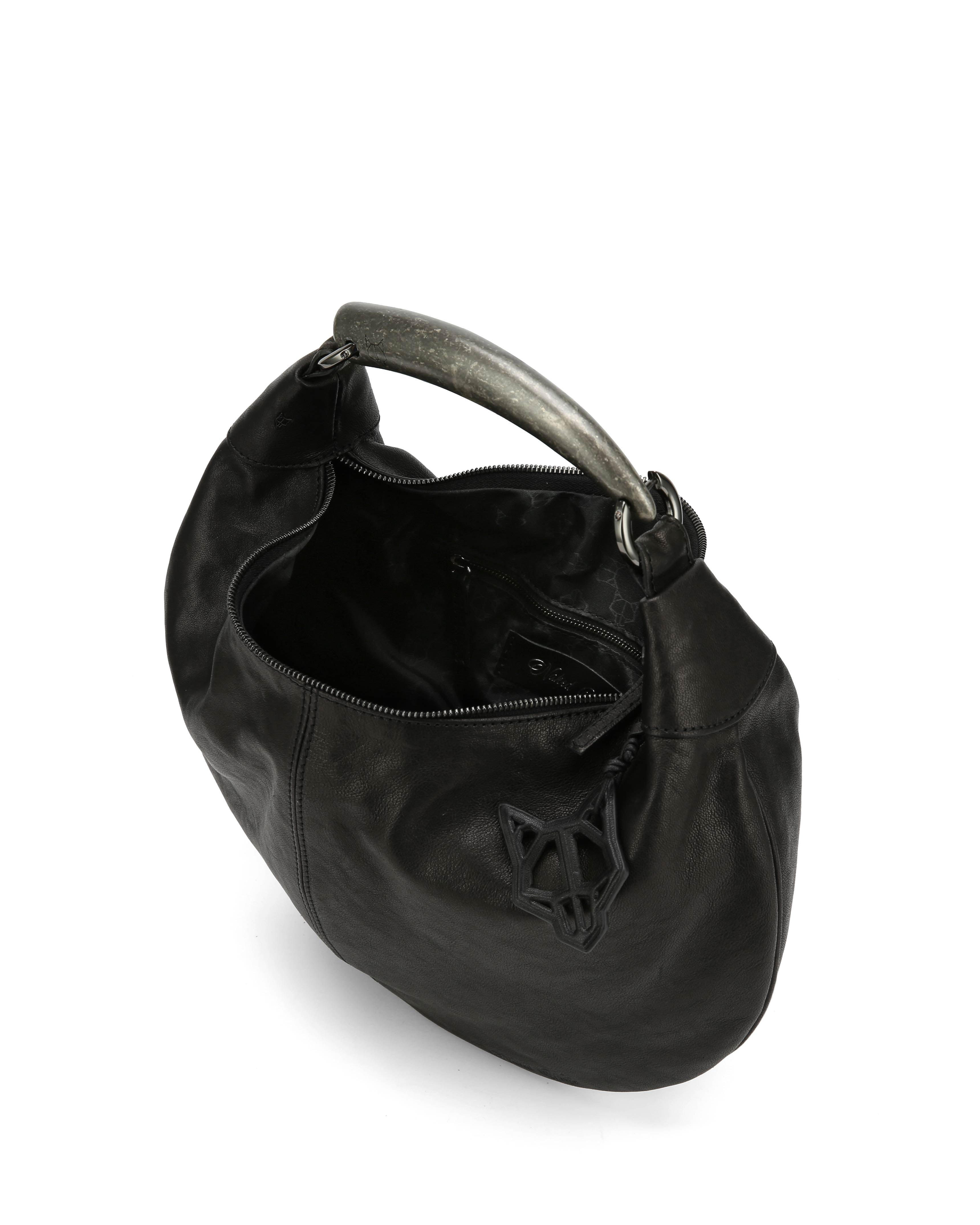 Colorado Black Goat Leather