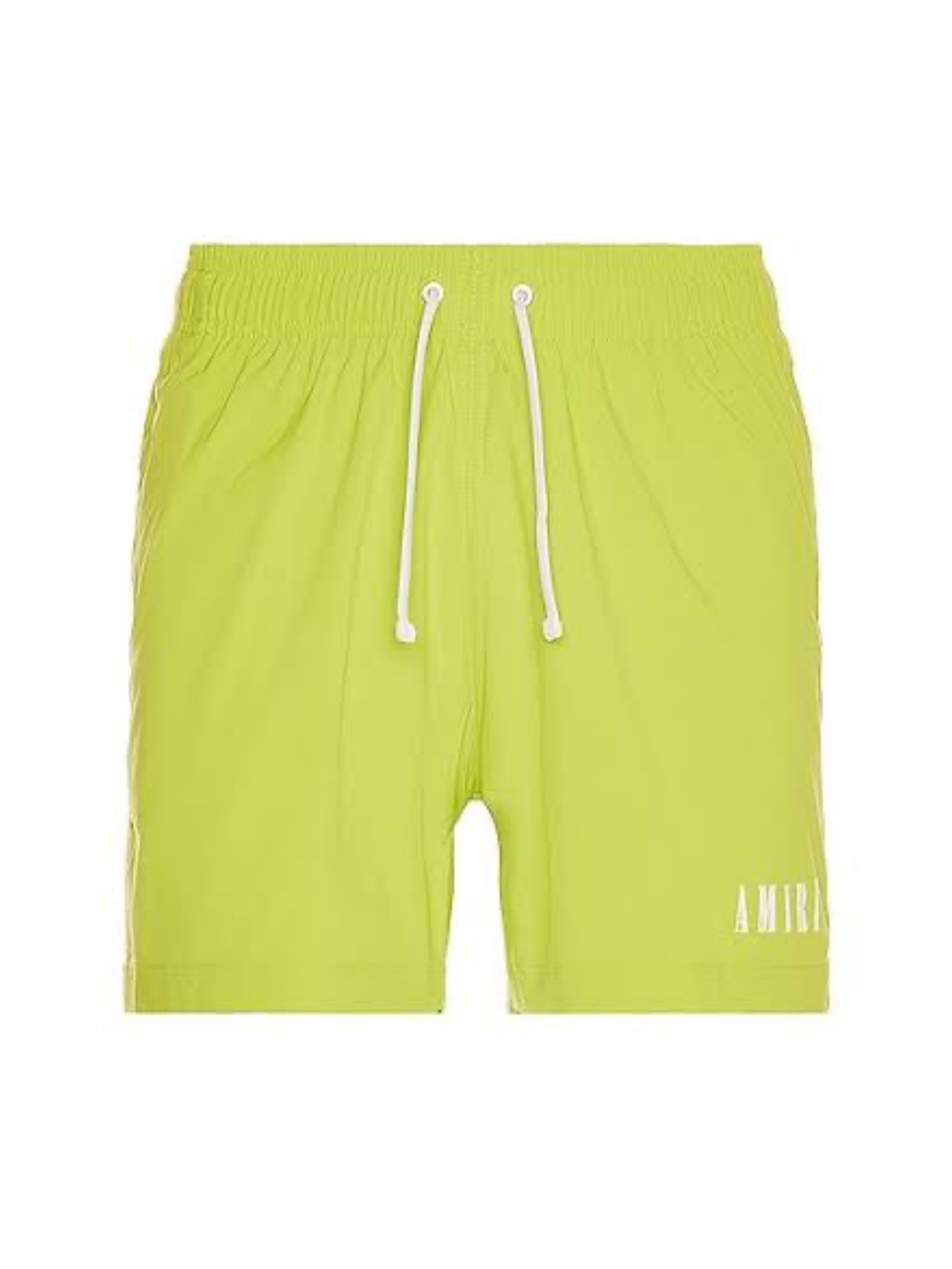 AMIRI CORE LOGO SWIM SHORTS LIME