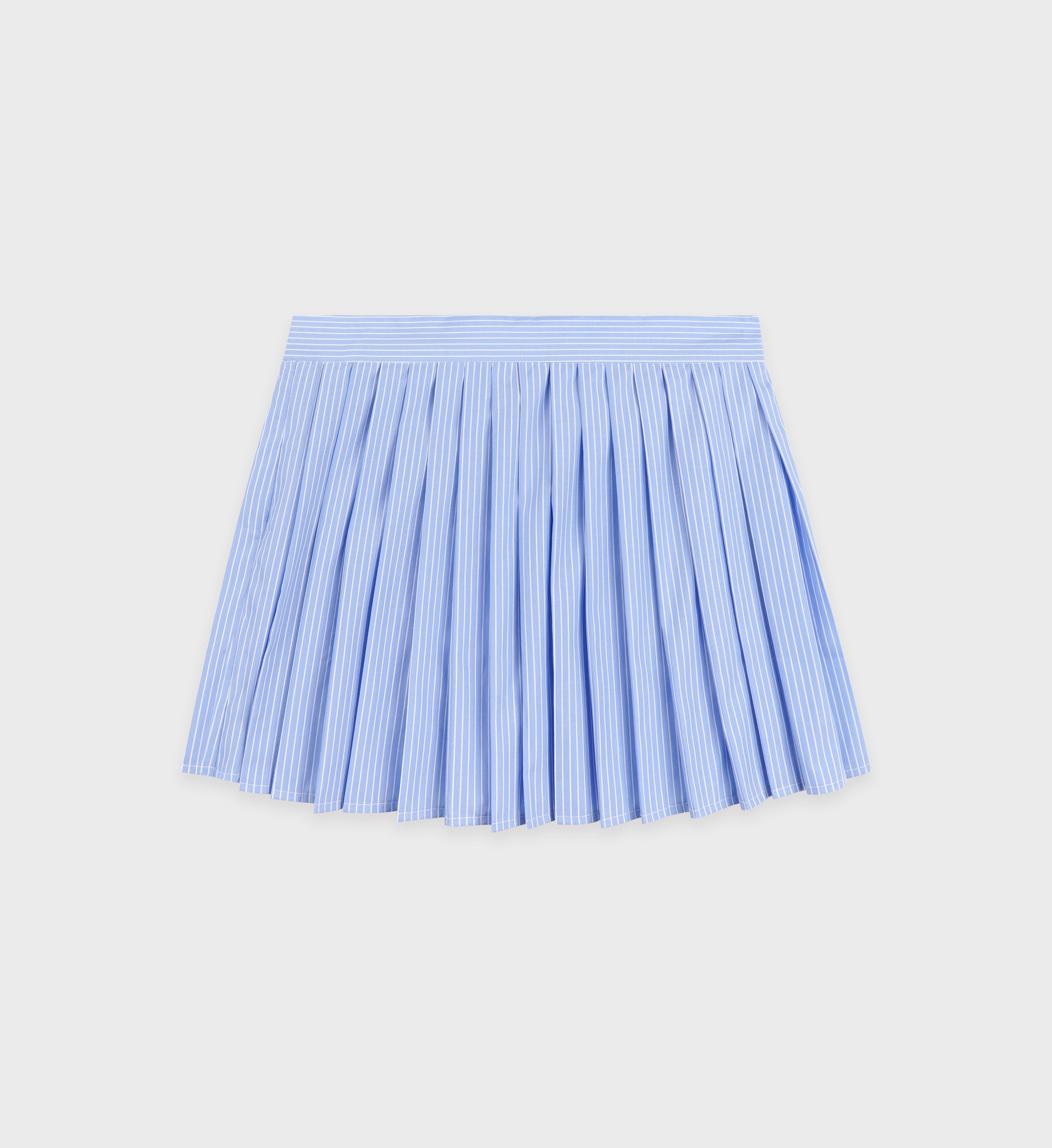 SRC Anae Skirt - Light Blue Striped/White