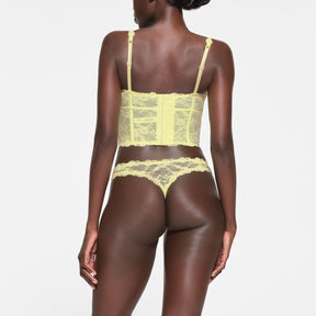 STRETCH LACE CORSET | LEMONADE