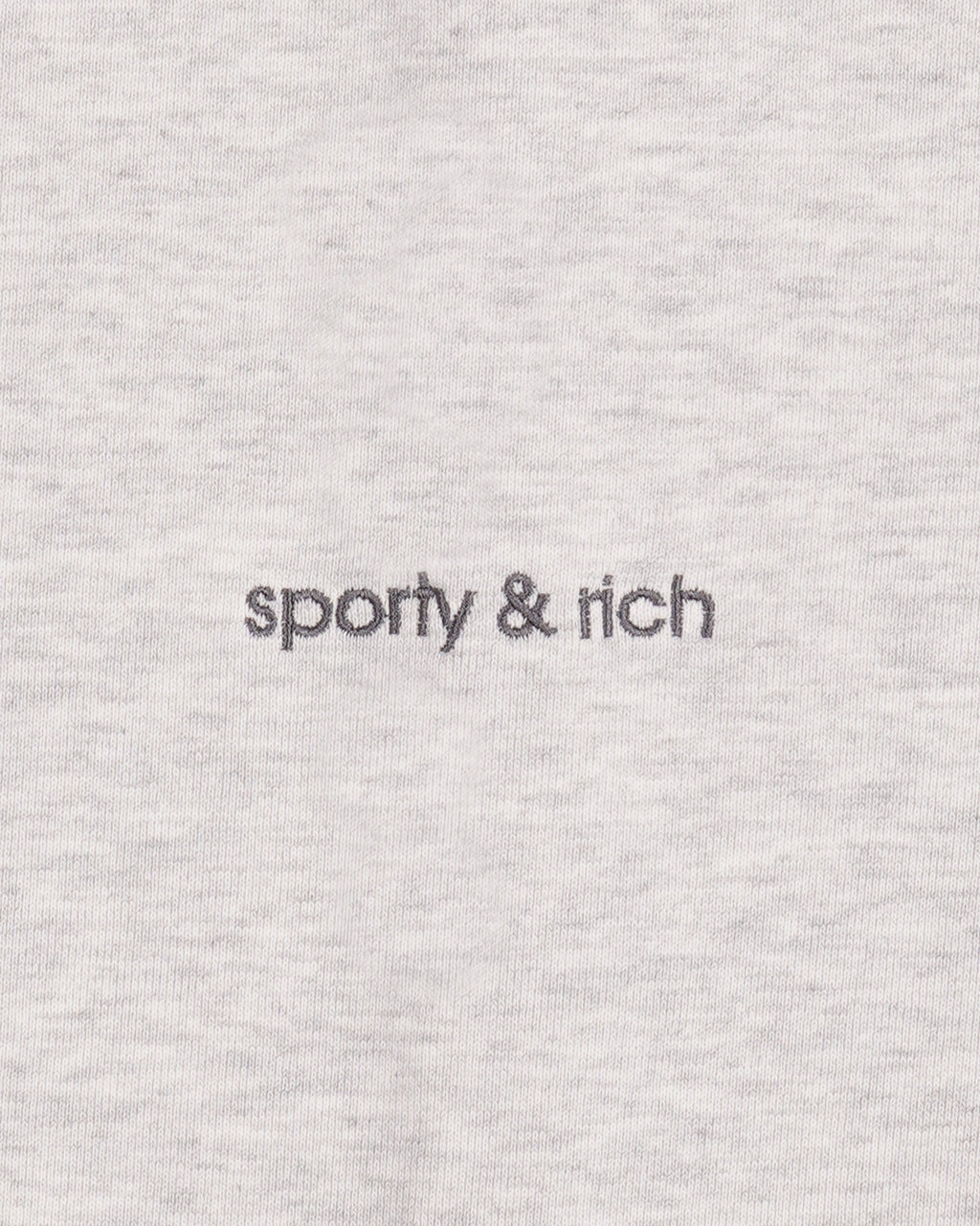 Adidas Track & Field Crewneck - Heather Gray/Faded Black/Teal