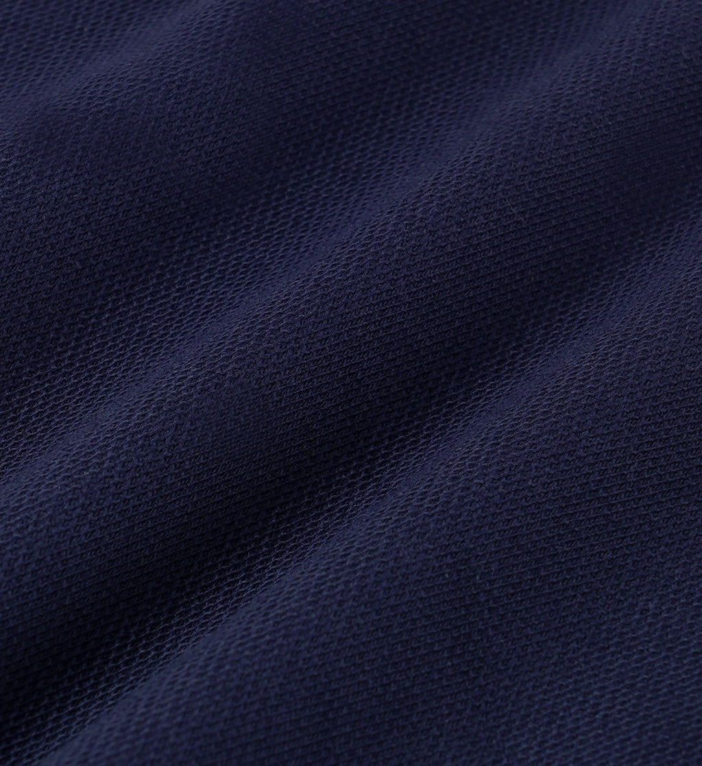 Crown Tennis Pique Tank - Navy/White