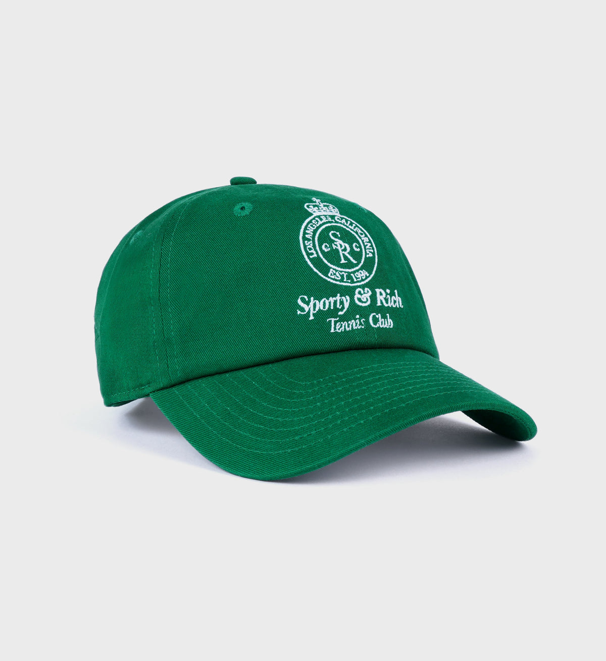 Crown Tennis Hat - Alpine/White