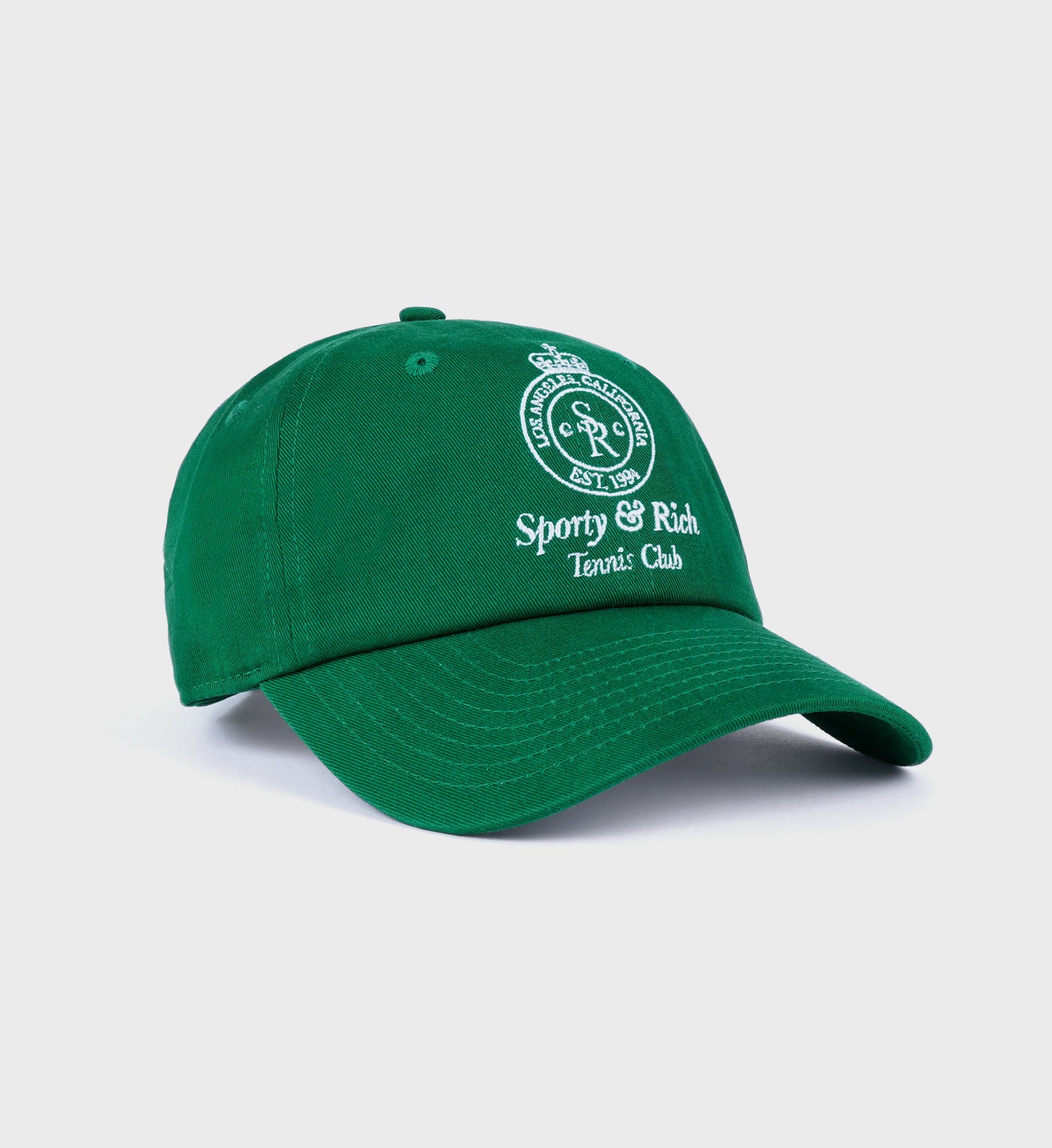 Crown Tennis Hat - Alpine/White