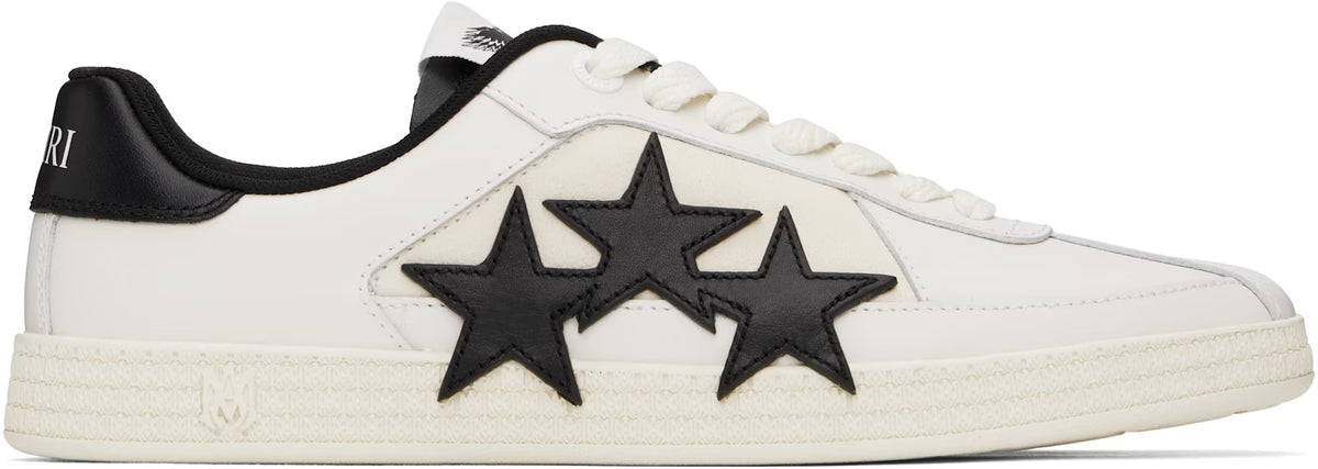 Amiri Women White & Black Pacific Sneakers
