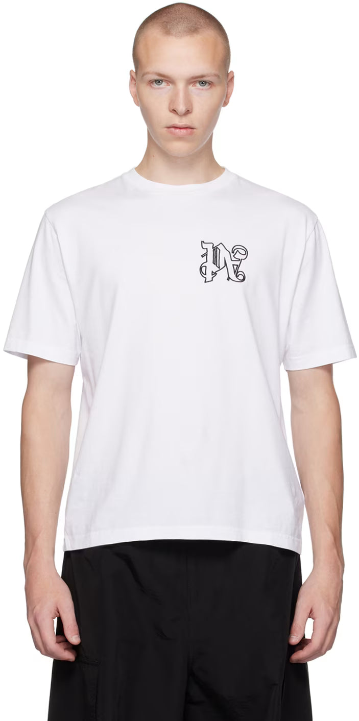 White Monogram T-Shirt