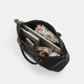 Caleb Work Bag In Signature Leather