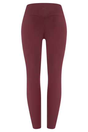 Callie Active Leggings - Burgundy
