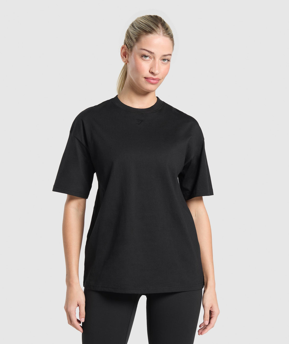 Gymshark Campus Classics Graphic T-Shirt - Black