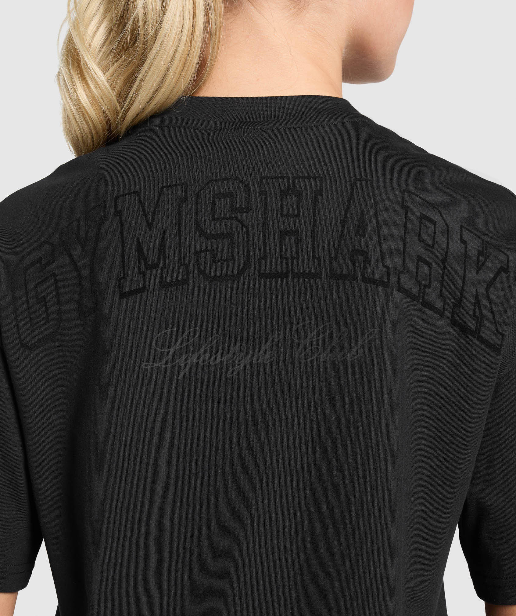 Gymshark Campus Classics Graphic T-Shirt - Black