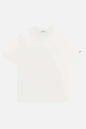 Chainstitch t-shirt - oat/black