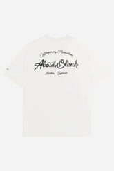 Chainstitch t-shirt - oat/black