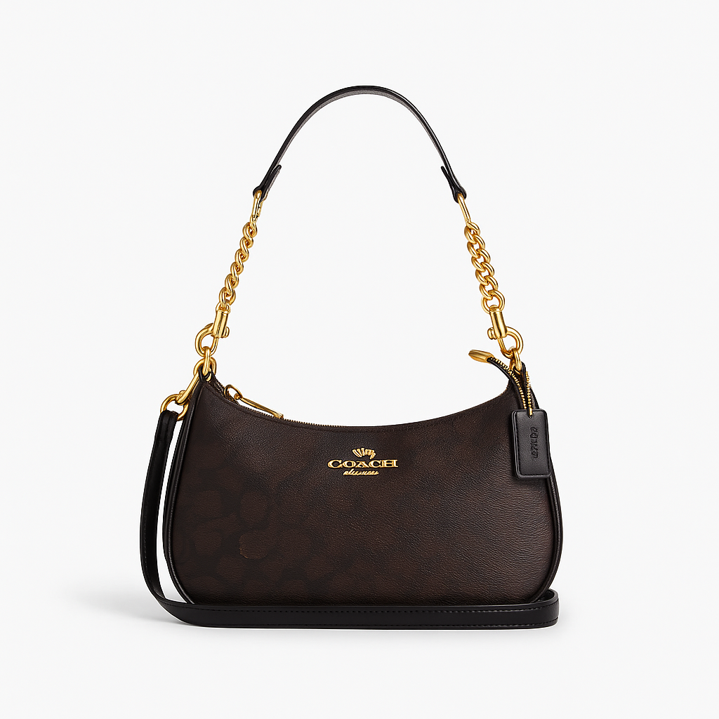 Teri Shoulder Bag In Signature Canvas
