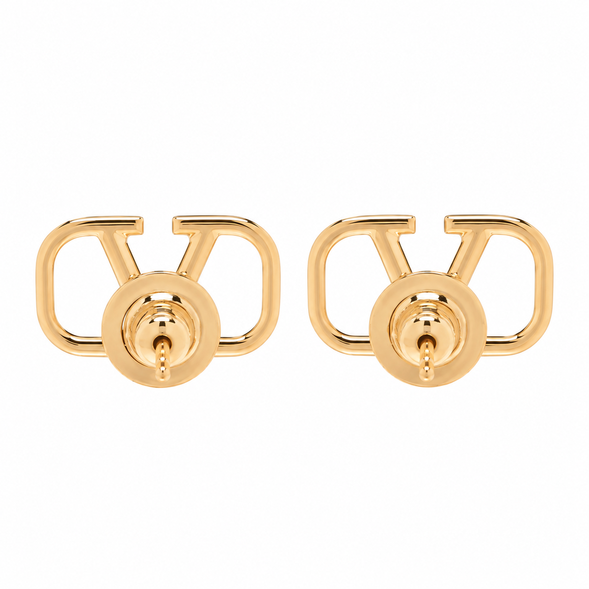 V Logo Earring